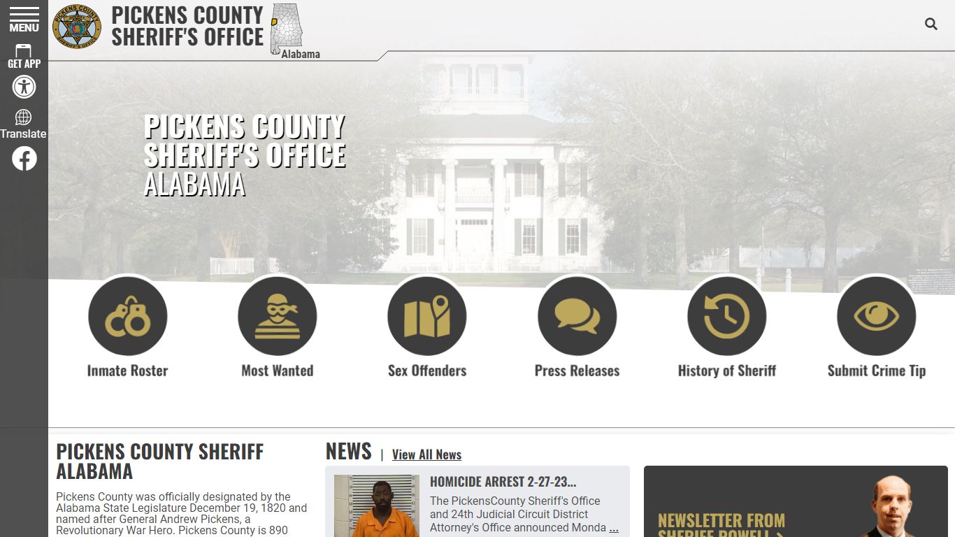 Inmate Roster - Released Inmates Booking Date Ascending - Pickens ...
